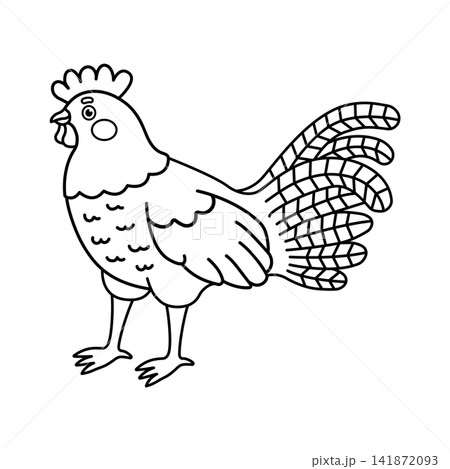 rooster coloring pages 141872093
