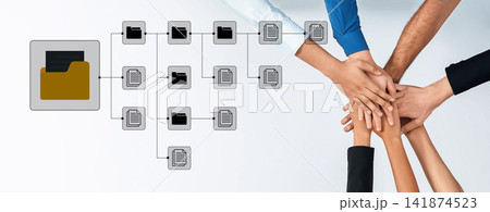 Hands Collaborative Togetherness Teamwork Concept with Document Management and Organizational Structure Visualization in a Professional Setting Cyphers. Hands Collaborative Togetherness Teamwork Concept with Document Management and Organizational Structure Visualization in a Professional Setting Cyphers. 141874523