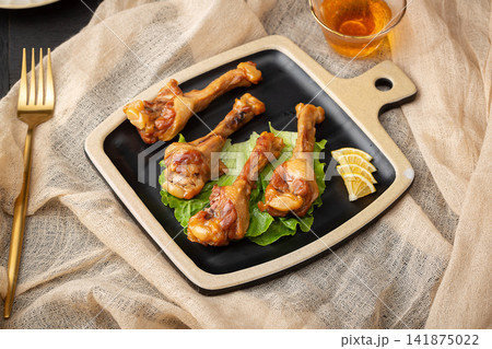 braised Duck Wing Drumettes in Soy Sauce with Chinese Spices braised Duck Wing Drumettes in Soy Sauce with Chinese Spices 141875022