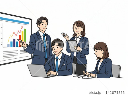 ビジネスイメージ ビジネスイメージ 141875833