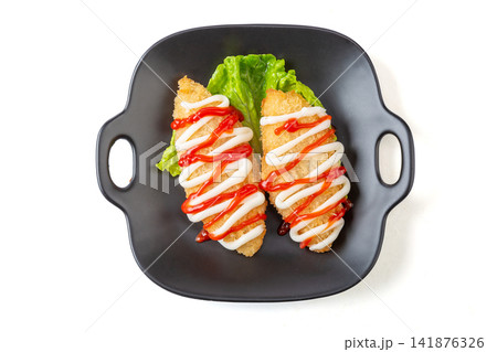 pan Seared Cod Fish Fillet with Golden Crispy Edge pan Seared Cod Fish Fillet with Golden Crispy Edge 141876326