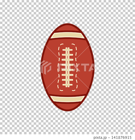 American football vector illustration, American football svg, American ball icon, American football vector. American football vector illustration, American football svg, American ball icon, American football vector. 141876915