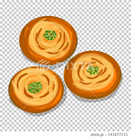 Indian Ghevar Rajasthani Honeycomb Sweet with Pistachio Illustration Indian Ghevar Rajasthani Honeycomb Sweet with Pistachio Illustration 141877215