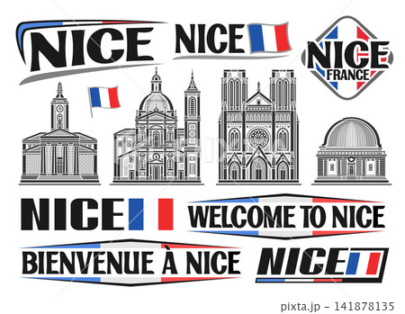 Vector set for Nice 141878135