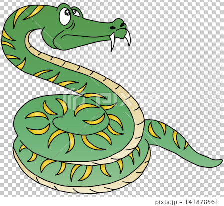 手繪動物插畫☆蛇 手繪動物插畫☆蛇 141878561