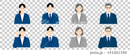 一群人擺出勝利的姿勢。 一群人擺出勝利的姿勢。 141881399