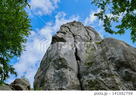 Majestic Mountain Rock Formation 141882799