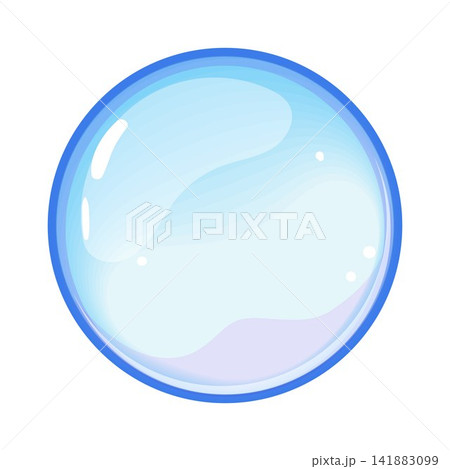 Soap bubble floating in air, reflecting light Soap bubble floating in air, reflecting light 141883099