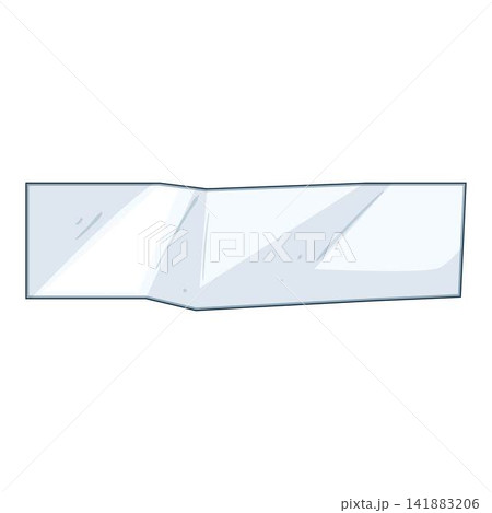 Clear adhesive strip for fixing and binding 141883206