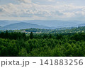 Vast Mountain Forest and Blue Ridges 141883256