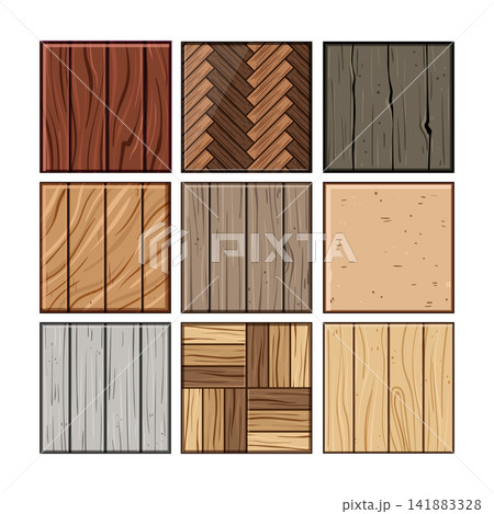 Different wood floor textures and laminate samples collection Different wood floor textures and laminate samples collection 141883328