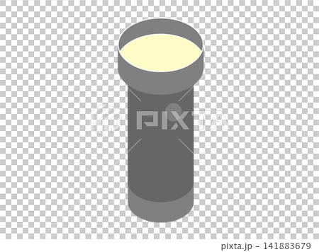 Illustration of a flashlight; a light for power outages and disaster preparedness. Illustration of a flashlight; a light for power outages and disaster preparedness. 141883679