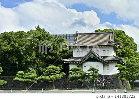 皇居前広場からの巽櫓 141883722