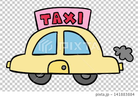 Hand drawn yellow taxi car for transportation, vehicle, commute to work, pollution, back to school, travel, trip, vacation, journey, holidays, road, street, car free day, office workers, traffic jam Hand drawn yellow taxi car for transportation, vehicle, commute to work, pollution, back to school, travel, trip, vacation, journey, holidays, road, street, car free day, office workers, traffic jam 141883884
