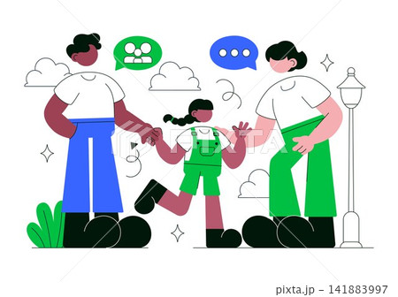 Mixed Heritage Families Vector Illustration Featuring Diverse Multicultural Parents and Children, Love, Unity, and Family Bonding Mixed Heritage Families Vector Illustration Featuring Diverse Multicultural Parents and Children, Love, Unity, and Family Bonding 141883997