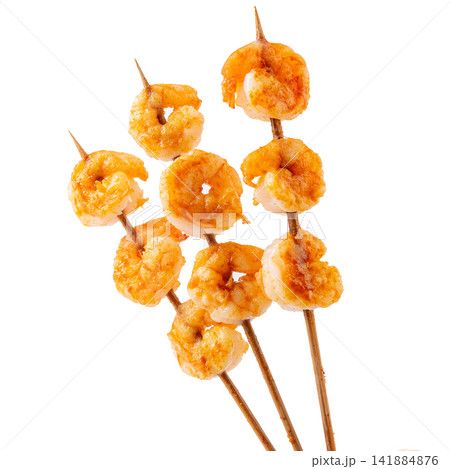 grilled Shrimp Skewers Seasoned with Barbecue Spices and Herbs grilled Shrimp Skewers Seasoned with Barbecue Spices and Herbs 141884876