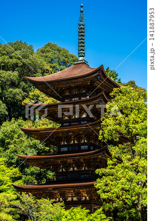 国宝 瑠璃光寺 五重塔【山口県山口市】 141887953
