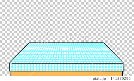 Polka dot table Polka dot table 141889296