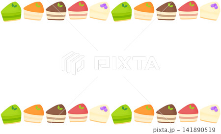 ケーキのフレーム 141890519