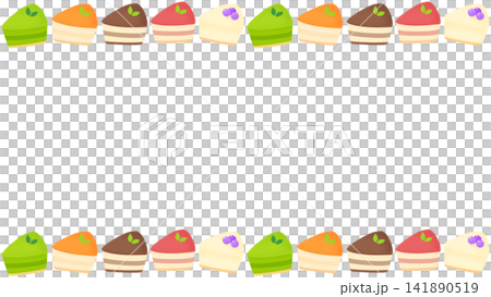 ケーキのフレーム 141890519