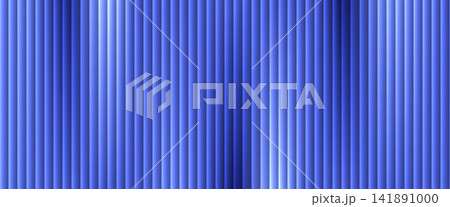 Bright blue ribbed gradient with glass tech texture and vertical stripe. Navy indigo glass background in bold corrugated ripple line. Vector blue backdrop for presentation slide and digital cover Bright blue ribbed gradient with glass tech texture and vertical stripe. Navy indigo glass background in bold corrugated ripple line. Vector blue backdrop for presentation slide and digital cover 141891000