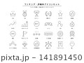 ランキングや評価系アイコンセット 141891450