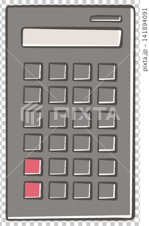 Illustration of a calculator Illustration of a calculator 141894091