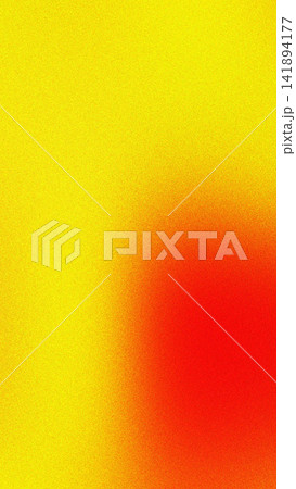 Bright yellow background with a bold splash of fiery red, creating a dynamic visual contrast Bright yellow background with a bold splash of fiery red, creating a dynamic visual contrast 141894177