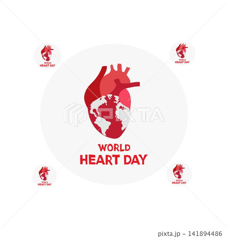 world heart day 29 september free vector illustration world heart day 29 september free vector illustration 141894486