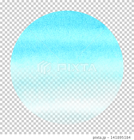 Watercolor Coastal Circle Badge Template Watercolor Coastal Circle Badge Template 141895184