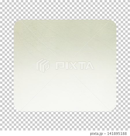 Minimal watercolor square template with soft seafoam texture and bright center. Hand painted template background with elegant coastal design for logos, quotes, branding and social media layouts 141895188