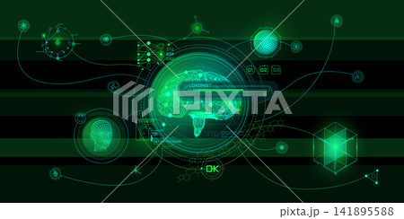 The future of science is man and artificial intelligence, human vital signs 141895588