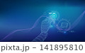 Cybernetic evolution, technology brings us closer to the world of AI 141895810