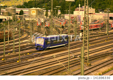 Modern high speed train Modern high speed train 141896330