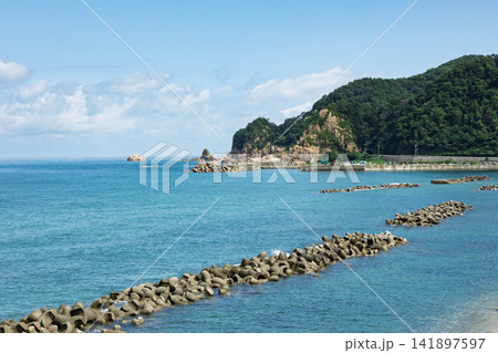 笹川流れ 桑川の海岸 道の駅笹川流れ 笹川流れ 桑川の海岸 道の駅笹川流れ 141897597