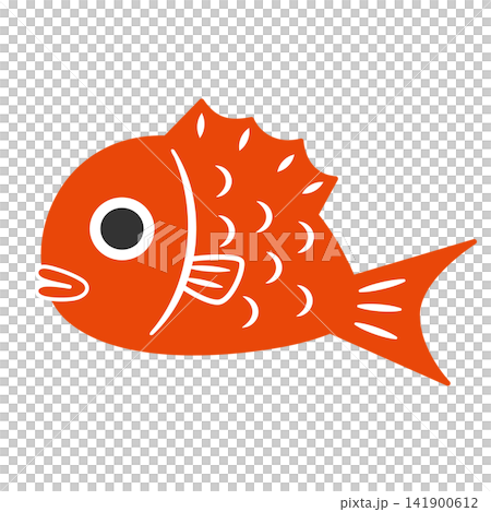 簡單的鯛魚圖 簡單的鯛魚圖 141900612
