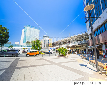 東京 自由が丘駅 駅前ロータリー 東京 自由が丘駅 駅前ロータリー 141901810