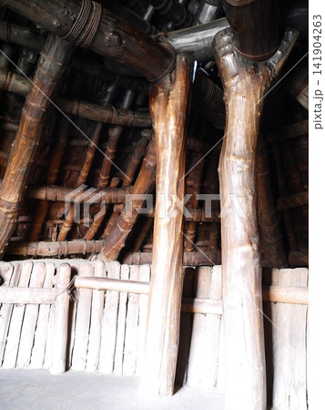 縄文時代の復元住居(宮城県仙台市) 縄文時代の復元住居(宮城県仙台市) 141904263