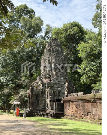 カンボジア遺跡群風景 カンボジア遺跡群風景 141904275