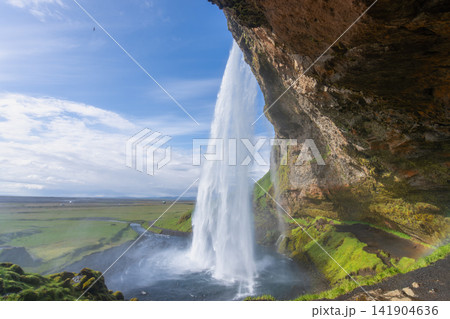 Seljalandsfoss Waterfall in Iceland Seljalandsfoss Waterfall in Iceland 141904636