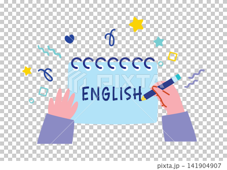 英語学習のイメージイラスト 英語学習のイメージイラスト 141904907
