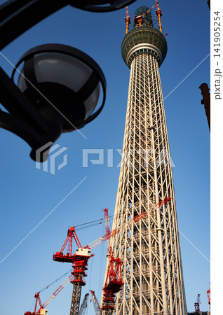 建設中の東京スカイツリー 建設中の東京スカイツリー 141905254