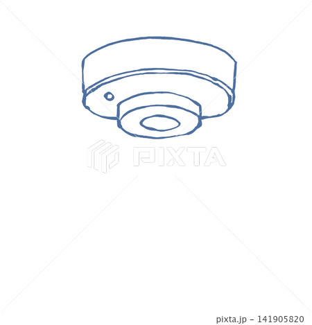 火災警報器のイラスト 火災警報器のイラスト 141905820