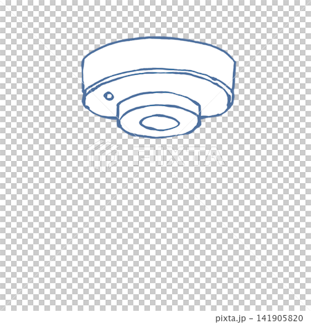 illustration of a fire alarm illustration of a fire alarm 141905820