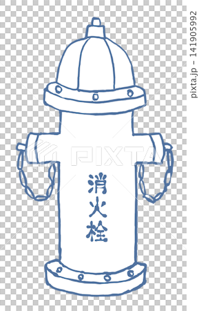 消防栓的插圖 141905992