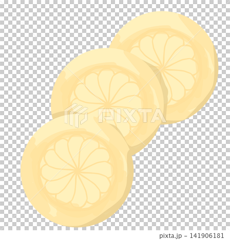 Indian Milk Peda Sweet Vector Illustration Indian Milk Peda Sweet Vector Illustration 141906181