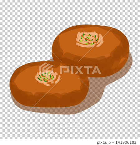 Indian Malpua Pancake Sweet Illustration Indian Malpua Pancake Sweet Illustration 141906182