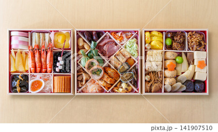 お節料理 3段重 お節料理 3段重 141907510