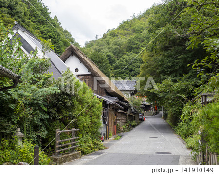 京都 嵯峨鳥居本伝統的建造物群保存地区の風景 京都 嵯峨鳥居本伝統的建造物群保存地区の風景 141910149