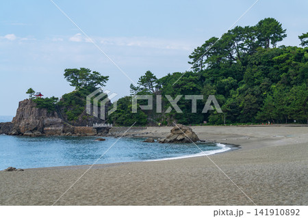 高知県・桂浜の風景 高知県・桂浜の風景 141910892